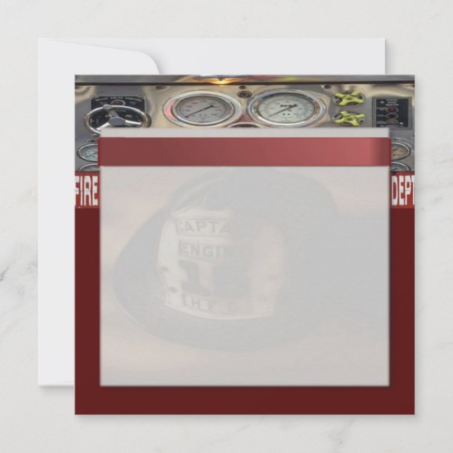 Convite para Bombeiros (Frente)