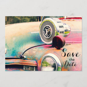 Convite para Bombeiros Pessoais "Salvar a Data"