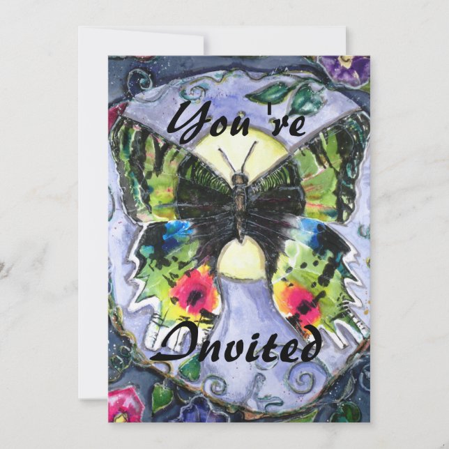 Convite para Borboleta PMACarlson (Frente)