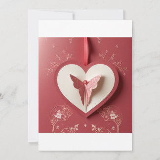 Convite para borboletas de amor