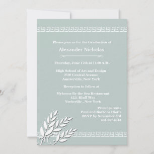 Convite para Bordas de Chave Gregas (Escolha Sua C