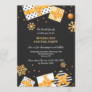 Convite para Boxing Day