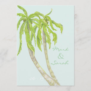 Convite para brisa tropical