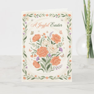 Convite para Brunch de Bênçãos de Páscoa com Flore