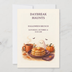 Convite para Brunch de Halloween da Daybreak Haunt