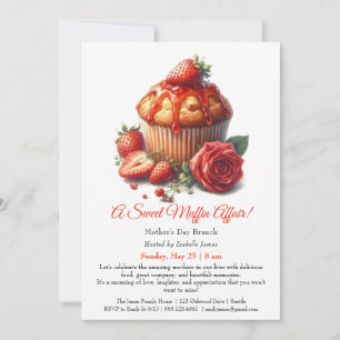Convite para Brunch do Dia das Mães – Assunto Muff