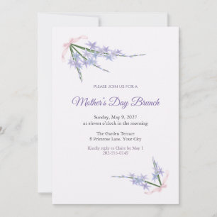 Convite para Brunch do Dia das Mães Camassia Corne