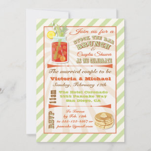 Convite para Brunch e Bloody Marys: Abasteça o Bar