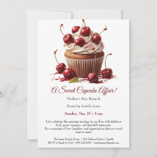 Convite para Brunch no Dia das Mães – Festa de Cup