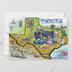 Convite para Burnet TEXAS