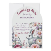 Convite Para Caça De Ovos De Páscoa | Cubo e perso