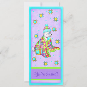 Convite para Cachorro do Quilover, personalizável