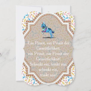 Convite para cães pastores