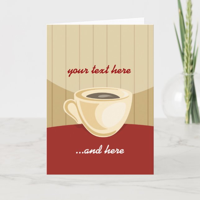 Convite para café (Frente)