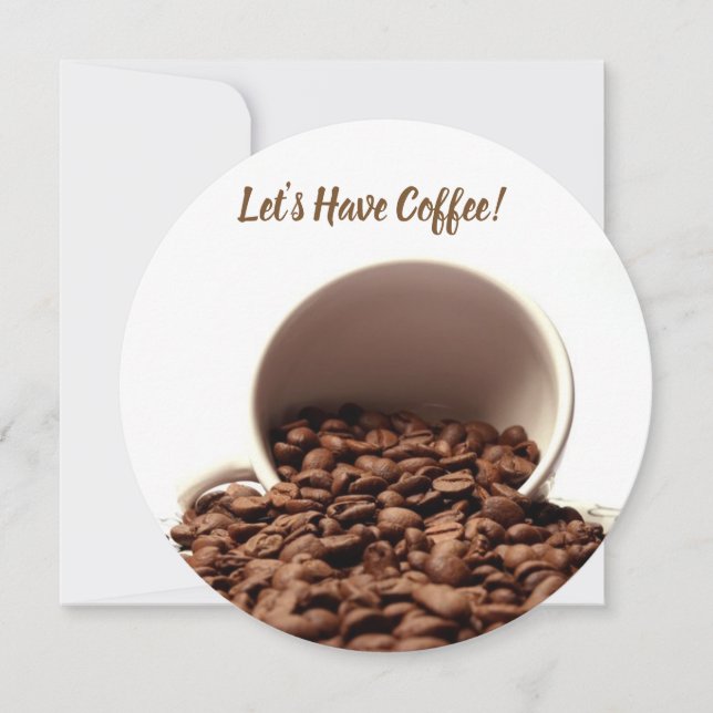 Convite para Café (Frente)