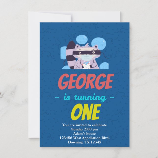 Convite para Cartoon de Crédito de Cartoon de Cria (Frente)