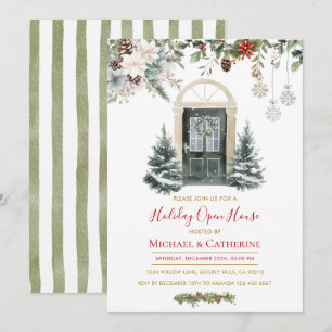 Convite para Casa Aberta de Férias de Natal