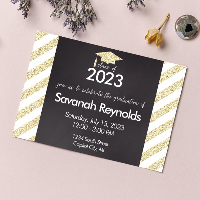 Convite para Casa Aberta de Graduação com Foto (Criador carregado)