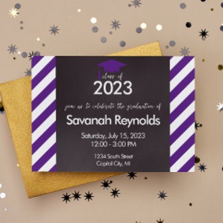 Convite para Casa Aberta de Graduação com Foto