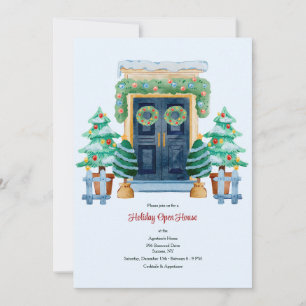 Convite para Casa Aberta de Natal