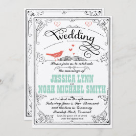 Convite para Casa Branca e Coral