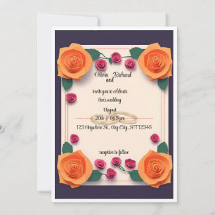 convite para casamento