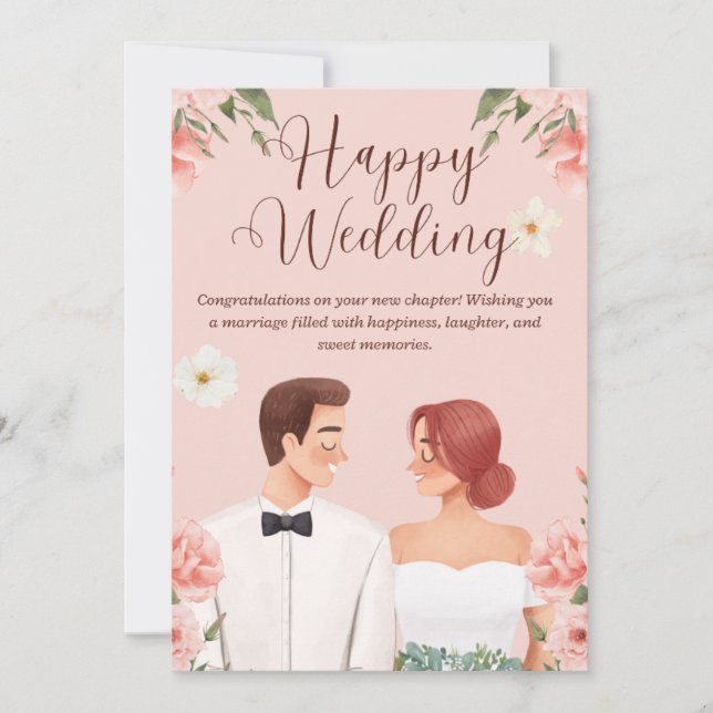 convite para casamento (Frente)