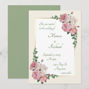 Convite para casamento