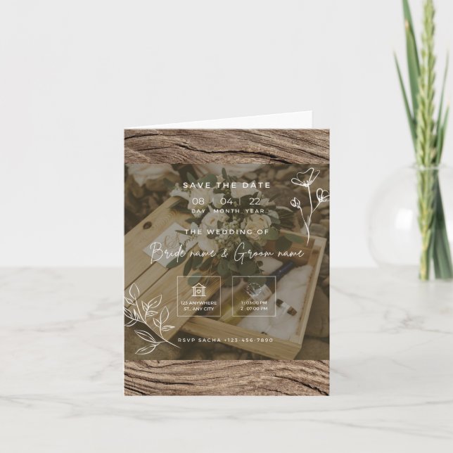 convite para casamento (Frente)