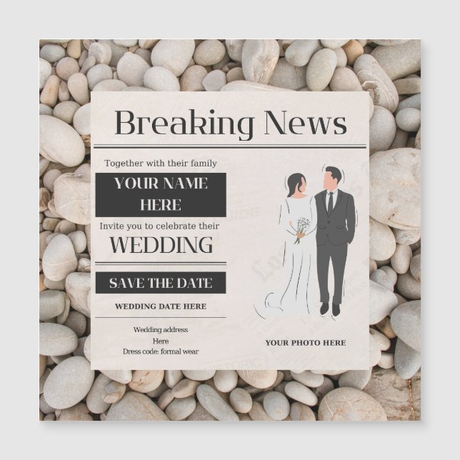 convite para casamento (Frente)