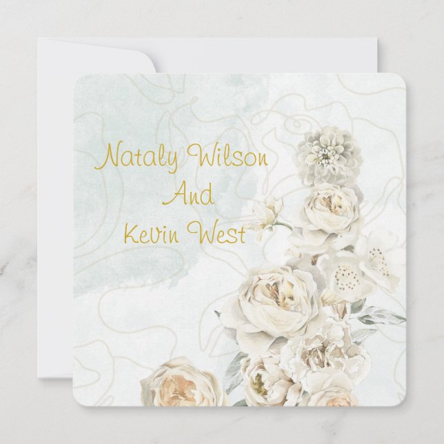 convite para casamento (Frente)