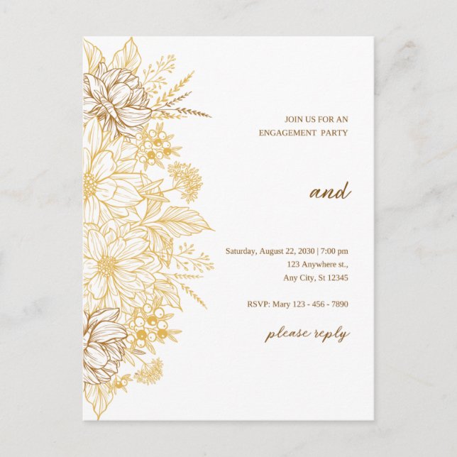 convite para casamento (Frente)