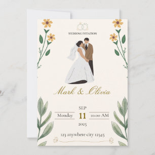 convite para casamento