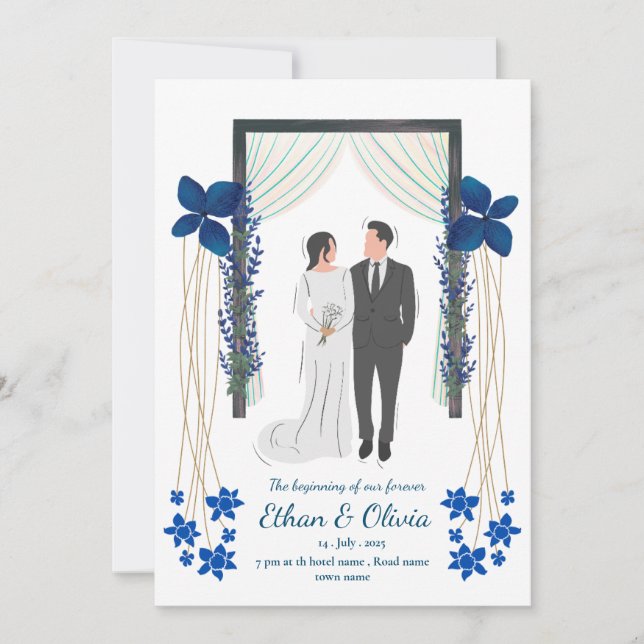 Convite para casamento (Frente)