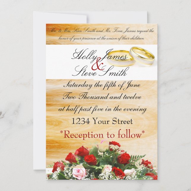 convite para casamento 2 (Frente)