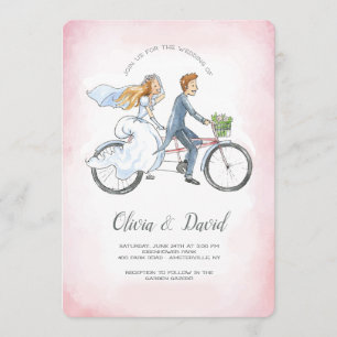 Convite para Casamento Bicicleta