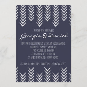 Convite para Casamento Boho Arrohead