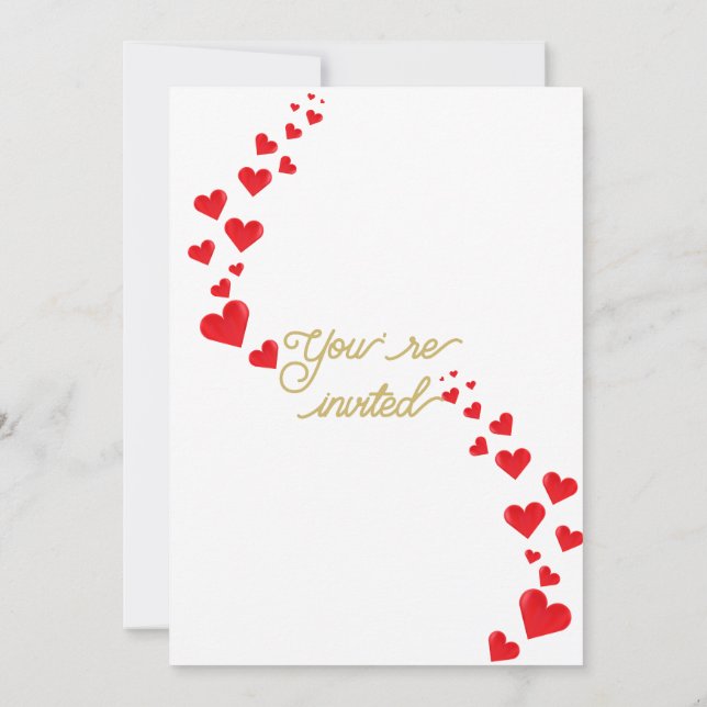 Convite para Casamento Botânico Clássico Verde e D (Verso)