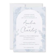 Convite Para Casamento Botânico Elegante