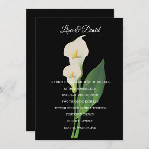 Convite para casamento - Cala Lily