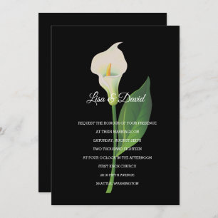 Convite para casamento - Cala Lily