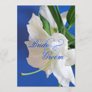 Convite para Casamento com Lily Oriental