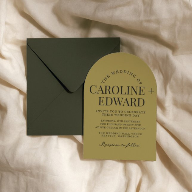 Convite para Casamento com Striping Retro (Criador carregado)