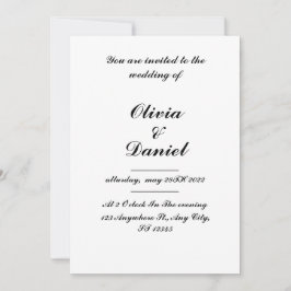 convite para casamento, convite clássico para casa