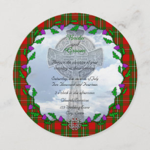 Convite para Casamento da MacGregor Scottish