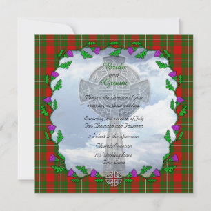 Convite para Casamento da MacGregor Scottish