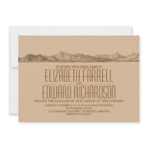 Convite para casamento da Montanha