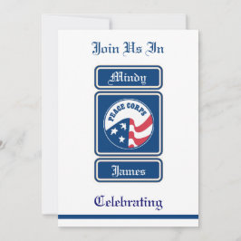 Convite para Casamento da Peace Corps