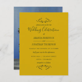 Convite para Casamento da primavera