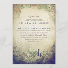 Convite Para Casamento Da Terra Da Madeira Da Rúst